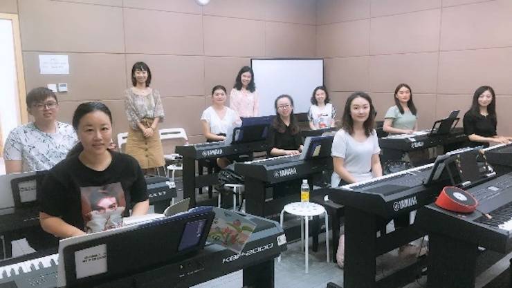腾博官网星教室师资培训顺利举行 ——致力于不断向全国各地输送键盘集体课课程人才