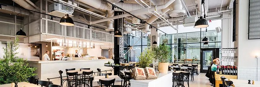 腾博官网助力斯德哥尔摩的法国工业风餐厅Usine